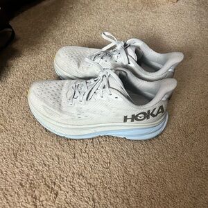HOKA Women's Gray Running Shoes Clifton size 8